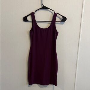 H&M Deep Purple Mini Dress